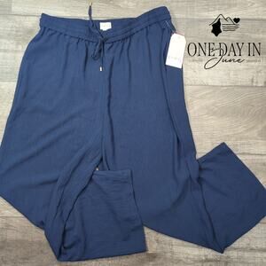 Wonderly Drawstring Crop Pants Size L